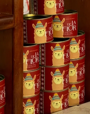 Potes vermelhos De La Flor